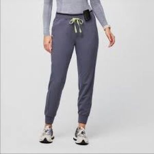 Figs Space Navy Mari Skinny Jogger Scrub Pants Size XL Petite